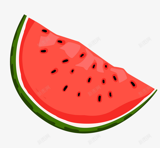 红红的西瓜夏天夏日元素png免抠素材_新图网 https://ixintu.com PNG素材 元素 免抠 夏天 夏日特价PNG 素材 西瓜破 设计素材