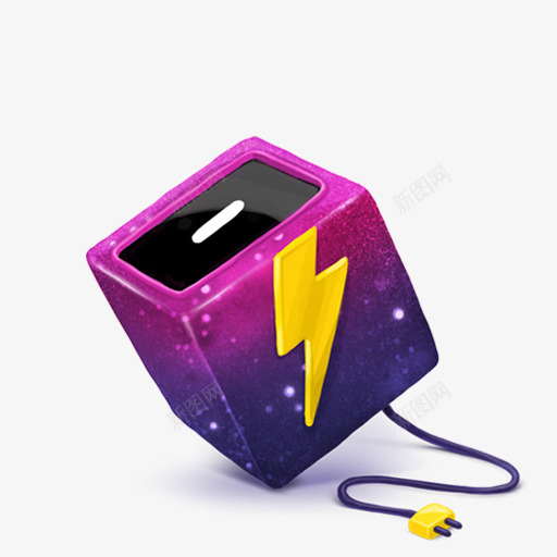 盒29电图标png_新图网 https://ixintu.com box electricity 电 盒子