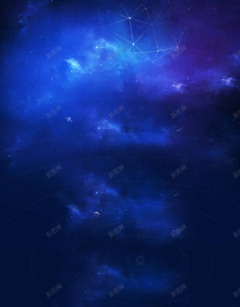 店铺背景png免抠素材_新图网 https://ixintu.com 大气 科技 蓝紫色店铺背景