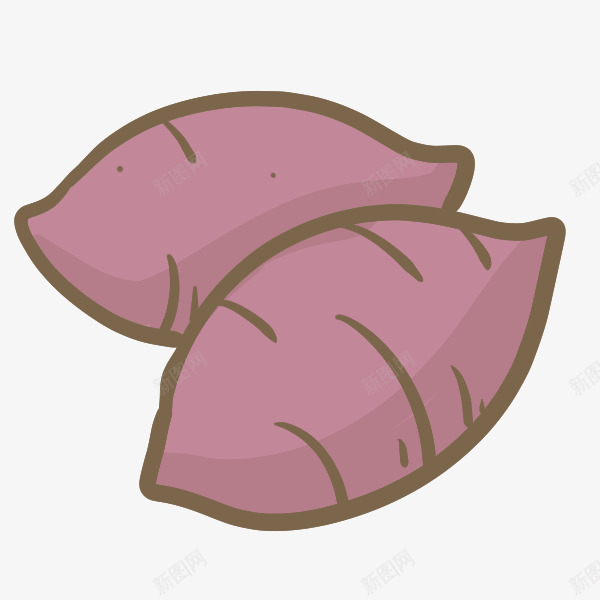 卡通两个红薯插画png免抠素材_新图网 https://ixintu.com 两个地瓜 两个红薯 卡通 地瓜 插画 甘薯 甜薯 红薯 红薯卡通 蔬菜 设计