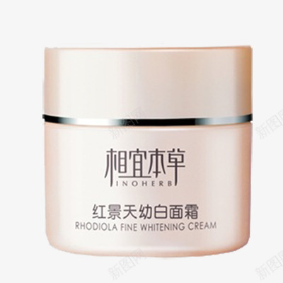 相宜本草红景天面霜png免抠素材_新图网 https://ixintu.com 产品实物 幼白 护肤品 相宜本草 红景天 面霜