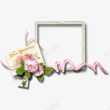 边框相框图案花朵装饰相图标图标