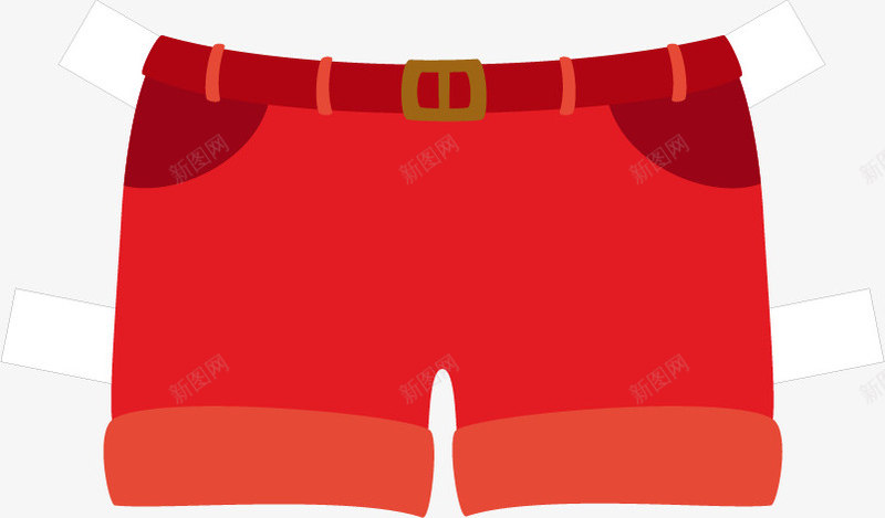 西装套装衣服矢量图ai免抠素材_新图网 https://ixintu.com 卡通手绘 服装 水彩 漫画衣服 矢量图 短裤 背心 蓝色 衣服