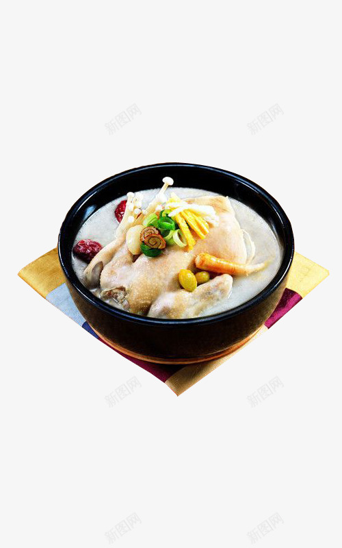 美食鸡汤图png免抠素材_新图网 https://ixintu.com 汤 美食 餐具 鸡汤