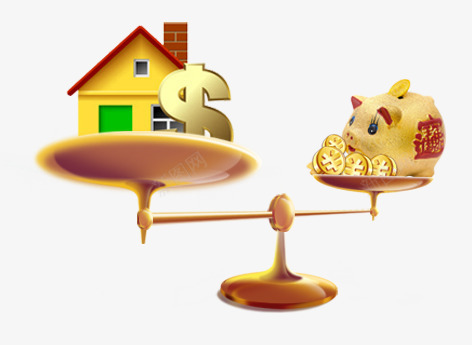 唯美精美天平地产房子金钱金币金png免抠素材_新图网 https://ixintu.com 唯美 地产 天平 天平砝码 房子 水平称 精美 金币 金猪 金钱