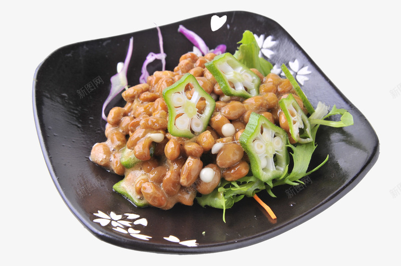 美食秋葵纳豆png免抠素材_新图网 https://ixintu.com 秋葵 秋葵纳豆 美味 美食 菜 菜肴 食物 餐饮