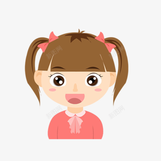 活泼可爱的六一儿童女孩促销海报png免抠素材_新图网 https://ixintu.com 鲜艳 活泼 六一 儿童节 促销海报 女孩 蝴蝶结 小辫子 插画 素材