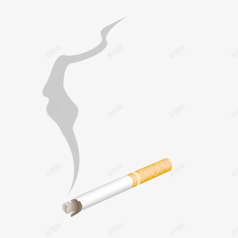 世界无烟日点燃的香烟矢量图eps免抠素材_新图网 https://ixintu.com PNG免抠 世界无烟日 创意 手绘 时尚 烟雾 燃烧的香烟 禁止吸烟 矢量图