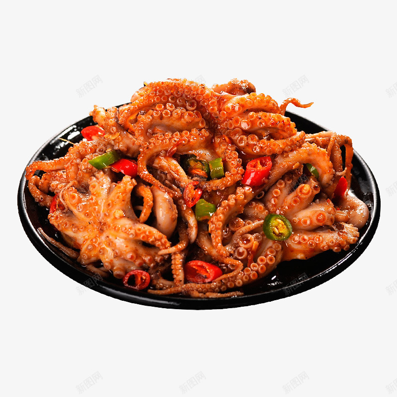 迷你麻辣八爪鱼特写png免抠素材_新图网 https://ixintu.com 彩票网 海鲜 熟食 秘制 竞彩 迷你麻辣八爪鱼特写 零食 香辣鱿鱼须 鱿鱼丝 麻辣章鱼足