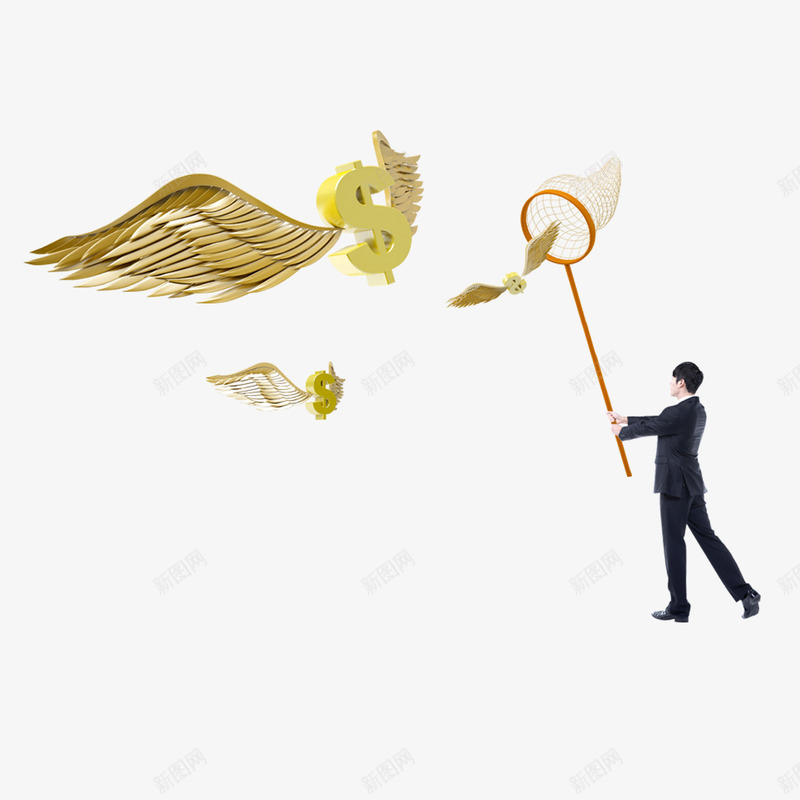 男人金币捞捕黄色男人商务会计psd免抠素材_新图网 https://ixintu.com 商务会计 捞捕 男人 算钱 金币 黄色