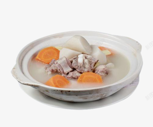 营养美食山药排骨汤png免抠素材_新图网 https://ixintu.com 山药排骨 山药排骨汤 美食 营养健康美食 食物 餐饮 饭店