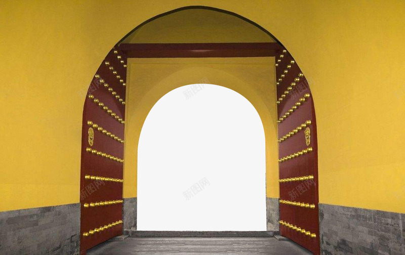 皇宫正大门png免抠素材_新图网 https://ixintu.com PNG图片 免抠 古建筑 宫门 皇宫正大门