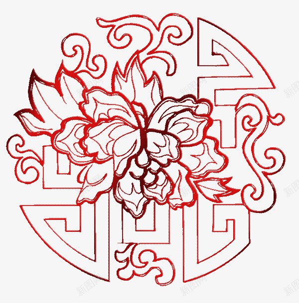 刺绣菊花png免抠素材_新图网 https://ixintu.com png素材 刺绣 菊花
