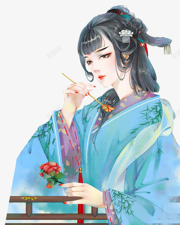 古装女子png免抠素材_新图网 https://ixintu.com png 免抠 古风 古风衣服 女子 素材