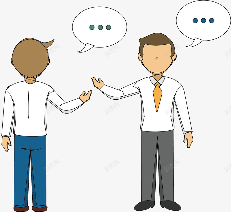 说话的人png免抠素材_新图网 https://ixintu.com 交流 信息交流 信息交流平台 卡通 谈话