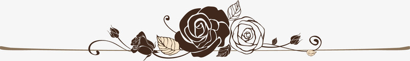 古典玫瑰花欧式花纹分割线png免抠素材_新图网 https://ixintu.com png 免费图片 分割线 分割线笔刷 古典花纹 欧式 玫瑰花 花纹