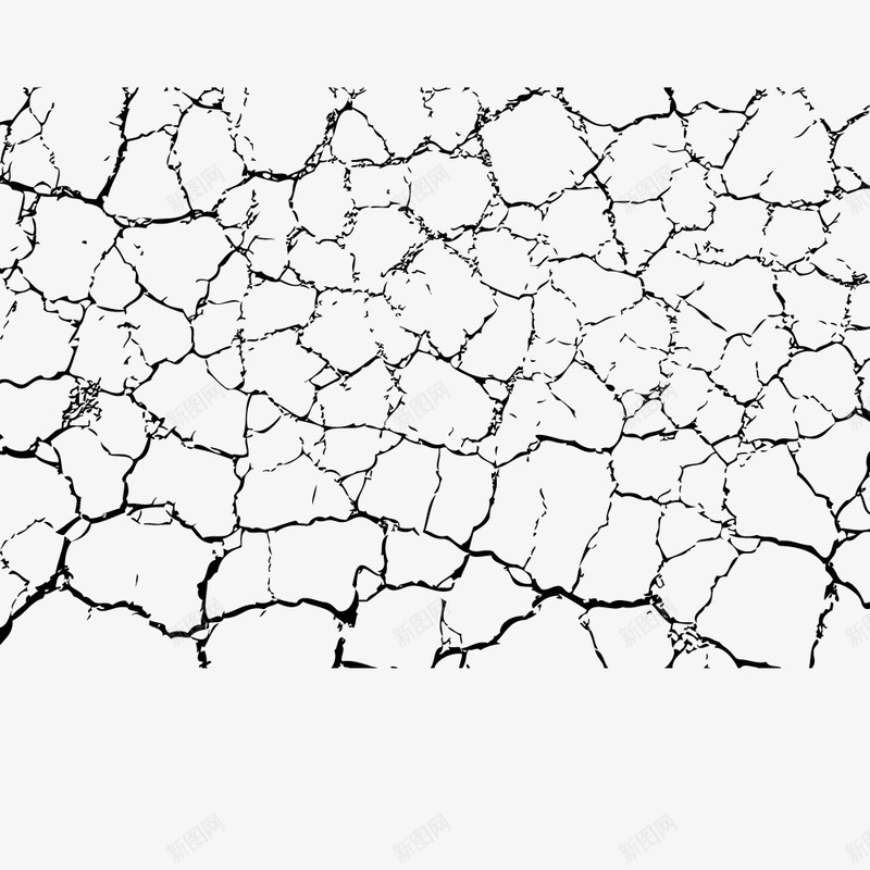 裂分裂纹矢量图ai免抠素材_新图网 https://ixintu.com 形状 断裂 炸开 炸裂 纹理 裂缝 矢量图