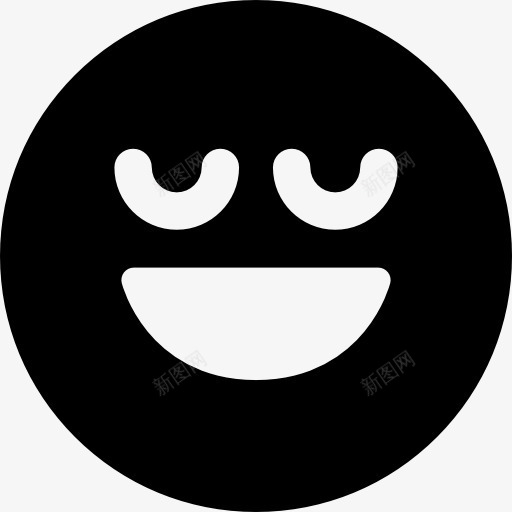 快乐轻松的面对图标png_新图网 https://ixintu.com 手势 放松 舒适 面部 高兴