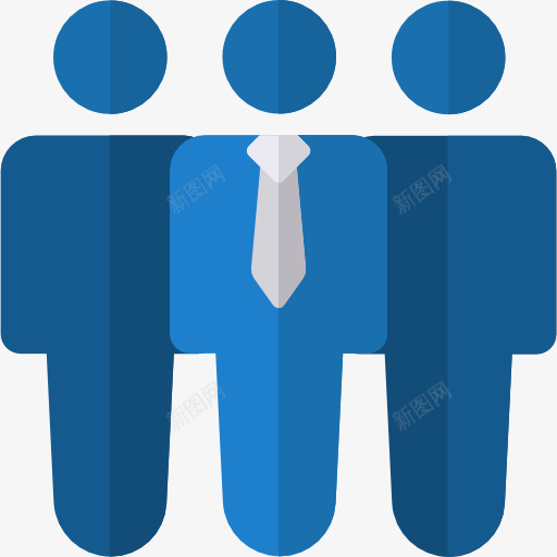 团队合作图标png_新图网 https://ixintu.com 专业 业务组 人 命令 商业和金融 团队 就业 用户 老板