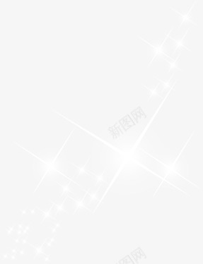 闪耀星光背景白色png免抠素材_新图网 https://ixintu.com 星光 白色 背景 闪耀