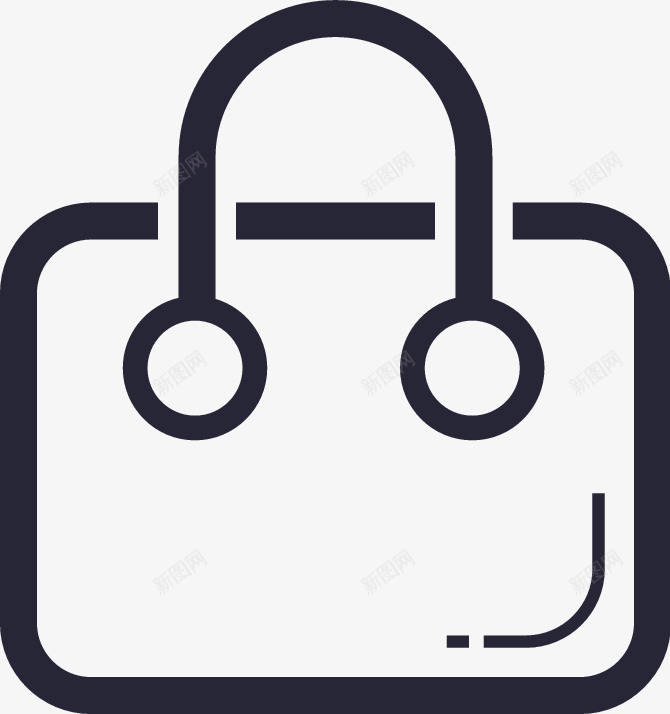 912购物袋包矢量图图标eps_新图网 https://ixintu.com 912购物袋包 矢量图