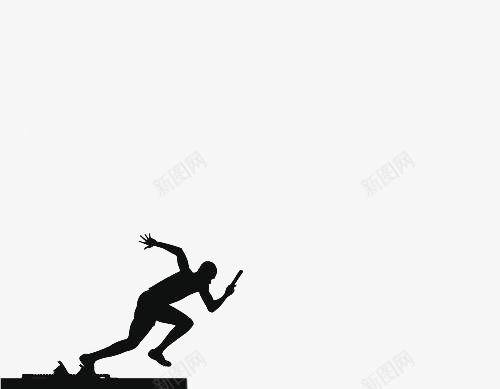 为青春而奔跑png免抠素材_新图网 https://ixintu.com 出发 奔跑 接力 运动