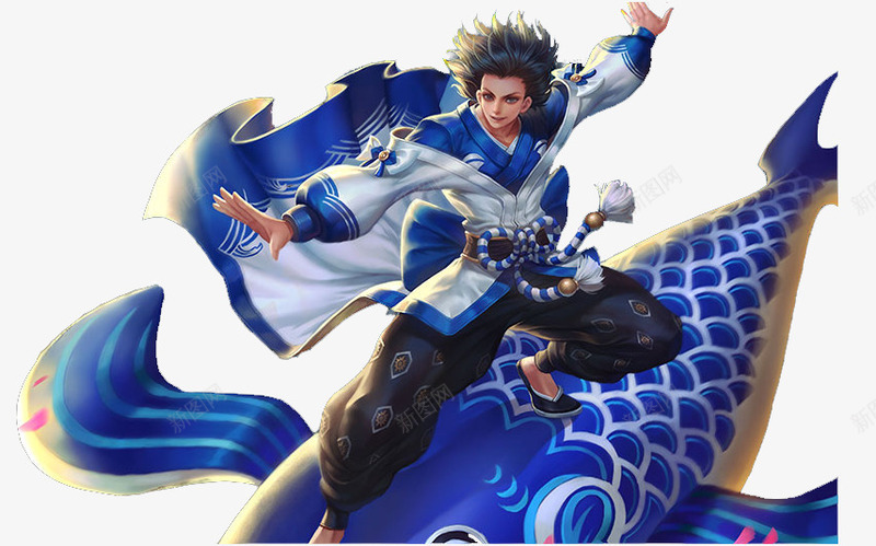 王者荣耀庄周png免抠素材_新图网 https://ixintu.com 庄周 游戏 王者 王者荣耀