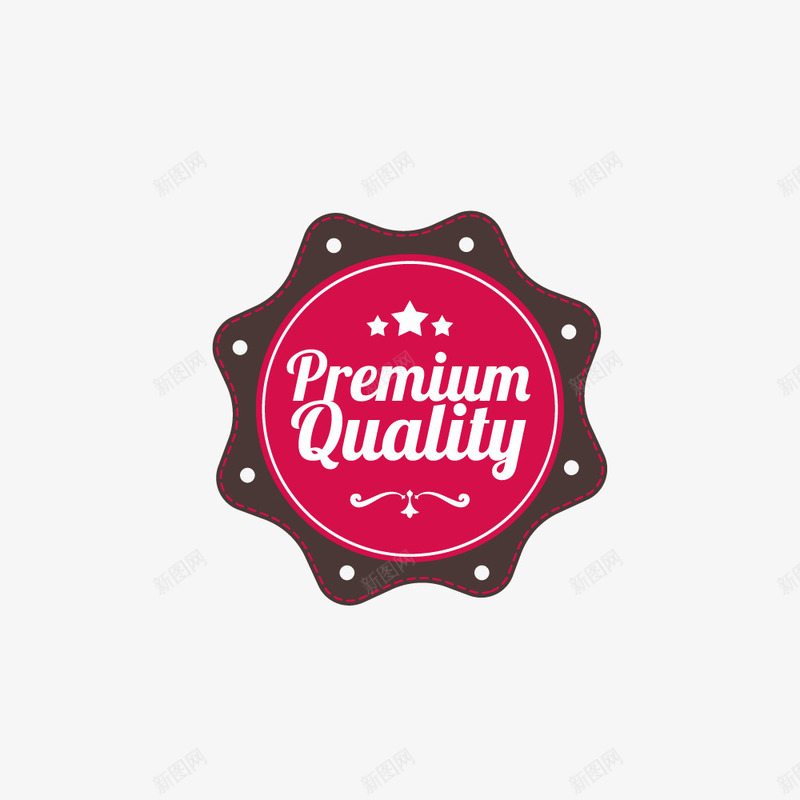 手绘圆形质量品质标签png免抠素材_新图网 https://ixintu.com QUALITY 价格徽章 促销标签 品质标签 圆形徽章 圆形标签 复古徽章 活动标签 质检标签 质量保证贴纸 质量标签