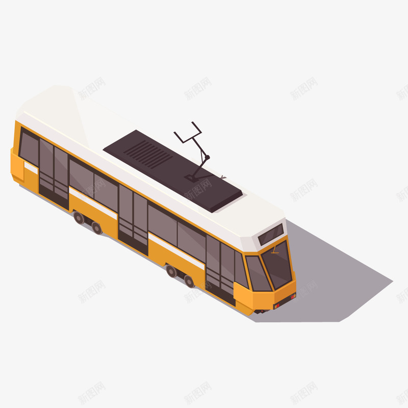 立体汽车黄色有轨电车矢量图ai免抠素材_新图网 https://ixintu.com 3D汽车设计 卡通装饰 卡通设计 手绘汽车 立体汽车 简约 简约3D模型汽车 黄色有轨电车 矢量图