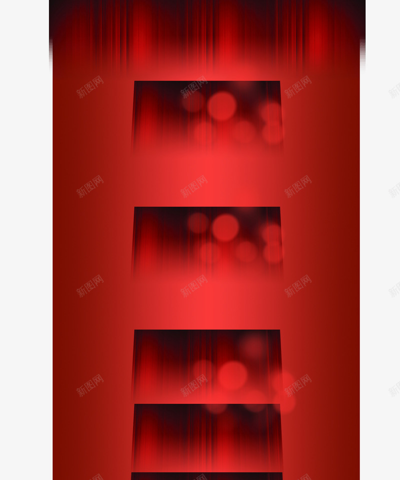页面背景红色渐变投影阴影png免抠素材_新图网 https://ixintu.com 投影阴影 渐变 红色 页面背景