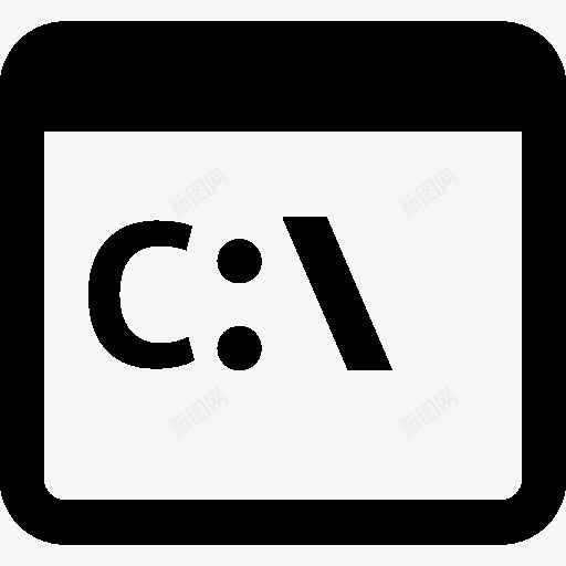 命令行用户界面图标png_新图网 https://ixintu.com command interface line user 命令 接口 用户 行