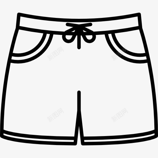 短裤图标png_新图网 https://ixintu.com 时尚 服装 短裤 衣服 裤子