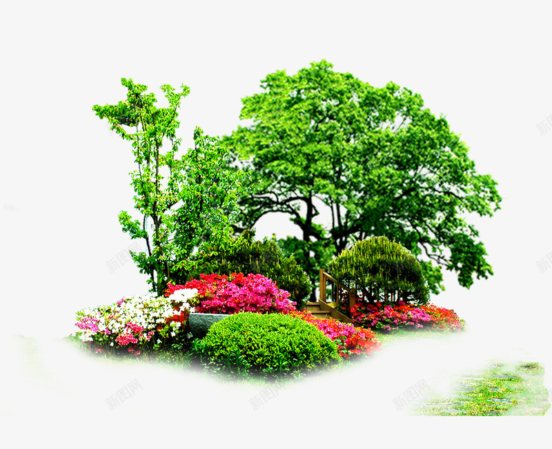 草坪psd免抠素材_新图网 https://ixintu.com 花花草草小花草小草坪花小花花朵