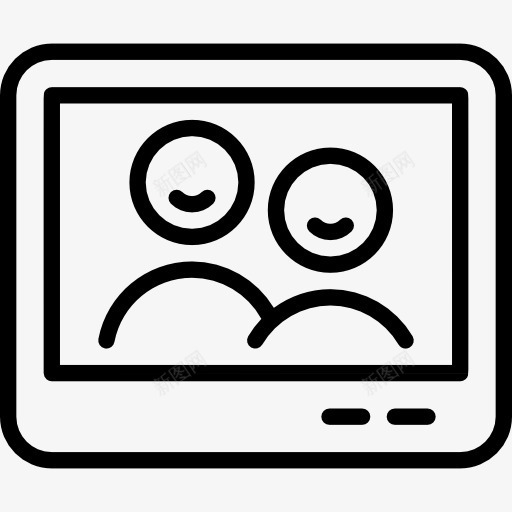 数码相框图标png_新图网 https://ixintu.com 数码相框 电子产品 设备