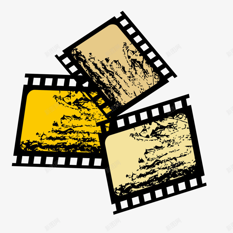 新闻动态黑色胶片映象png免抠素材_新图网 https://ixintu.com 动态 新闻 新闻动态 胶片 黑色