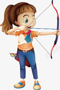 射箭图标png_新图网 https://ixintu.com LOGO设计 体育项目 创意 奥运会 射击 射箭 标志 标志图形 比赛 简笔画 运动人物 运动健身