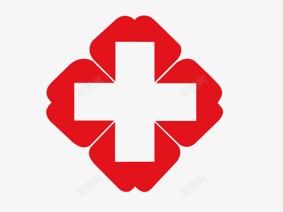 红十字标志图标png_新图网 https://ixintu.com logo 医院 十字形 矢量标志 红十字标志