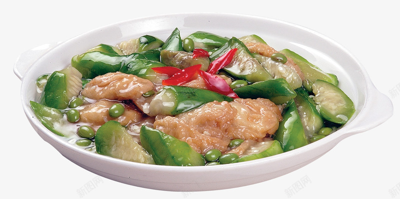 丝瓜炒肉png免抠素材_新图网 https://ixintu.com 丝瓜 中华美食 产品实物 炒肉 菜品 菜肴 餐饮