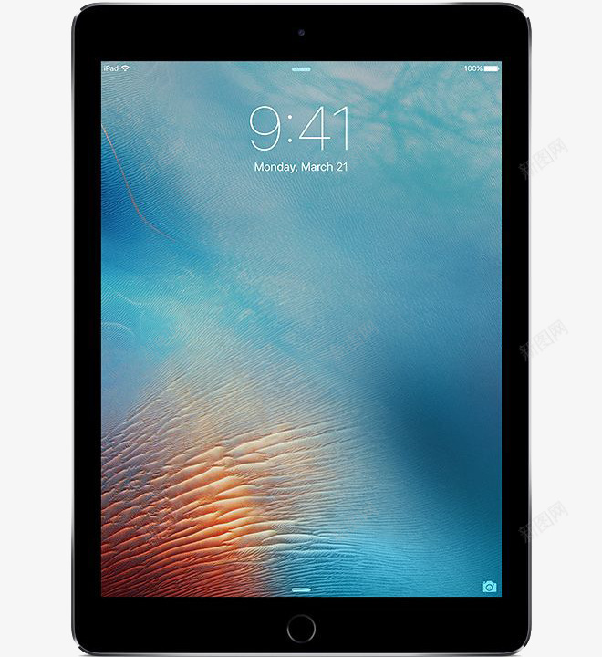 黑色苹果平板电脑png免抠素材_新图网 https://ixintu.com ipad 产品实物 显示器 苹果平板电脑