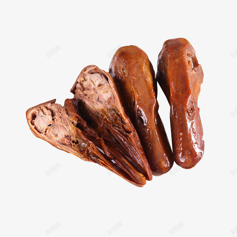 产品实物美食卤鸭头png免抠素材_新图网 https://ixintu.com 传统美食 卤味熟食 卤鸭头 美食 肉类 菜肴 酱鸭头 食物 餐饮美食 鸭头