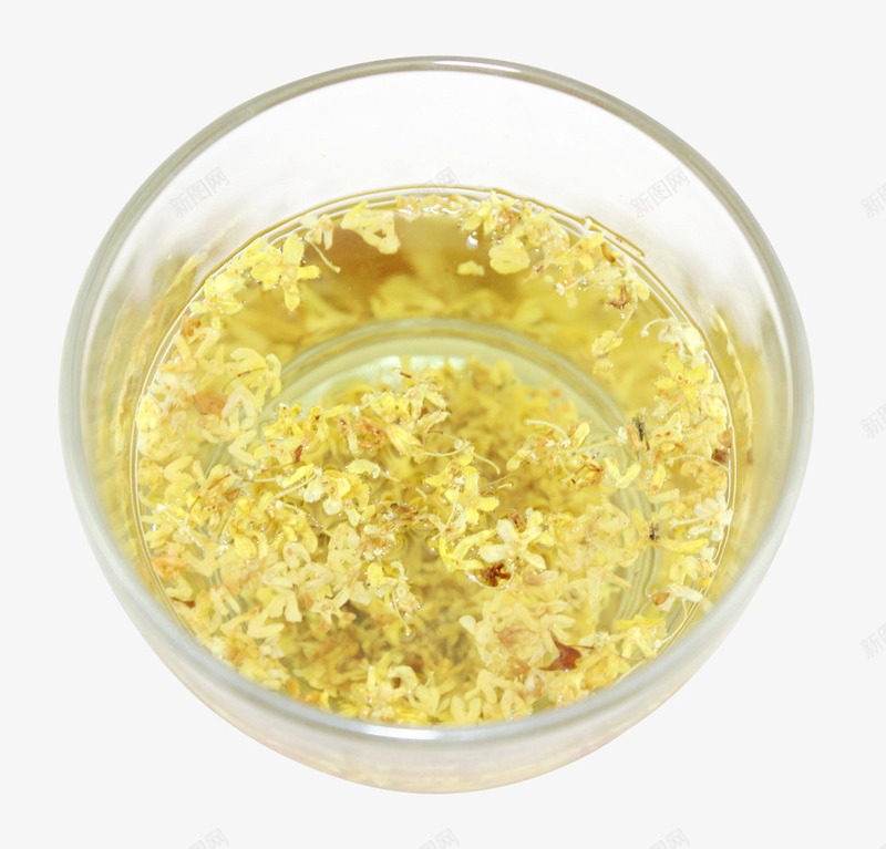 养生桂花茶png免抠素材_新图网 https://ixintu.com 产品实物 养生 冲泡 桂花 桂花茶 餐饮 饮品