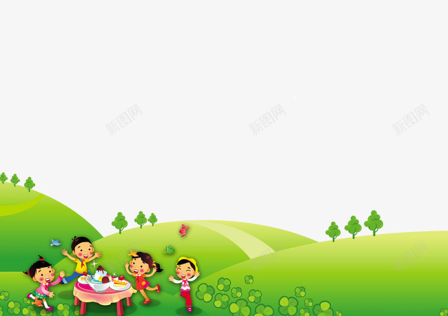 儿童专辑卡通可爱专辑草坪png免抠素材_新图网 https://ixintu.com 儿童 儿童专辑 卡通可爱专辑 草坪