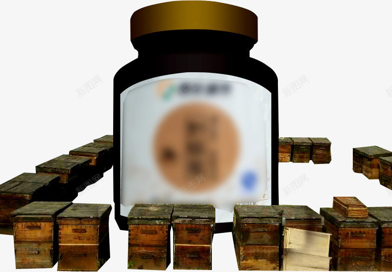 蜂蜜蜂箱png免抠素材_新图网 https://ixintu.com 天然蜂蜜 搅蜜棒 槐花蜜 洋槐蜂蜜 洋槐蜜 淘宝天猫 蜂箱 蜂蜡 蜜蜂 野蜂蜜
