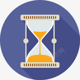 沙漏圆形带阴影png免抠素材_新图网 https://ixintu.com 圆形 带阴影 沙漏