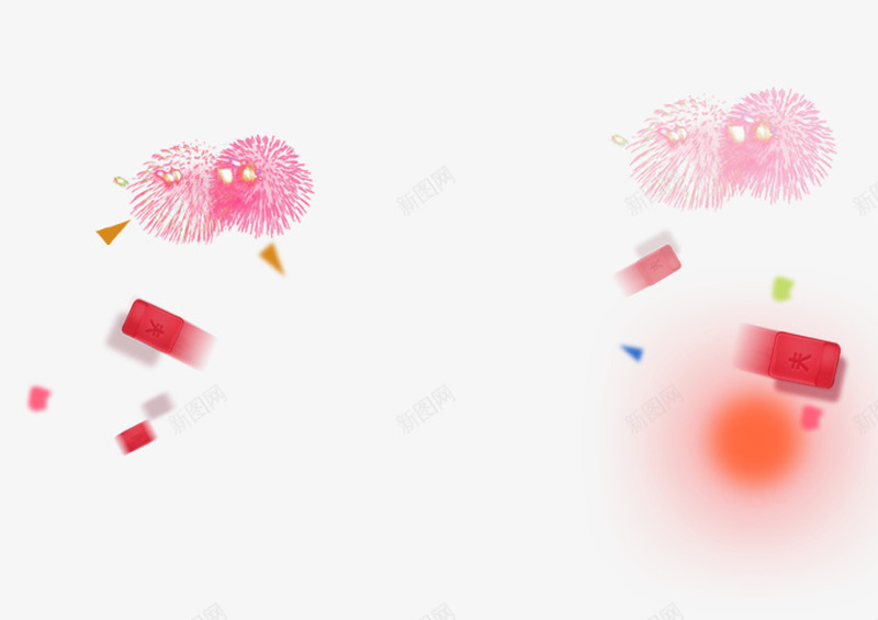 装饰烟花飞舞钱包花纹psd免抠素材_新图网 https://ixintu.com 烟花 花纹 装饰 钱包 飞舞