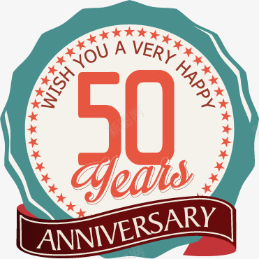 50周年纪念标签png免抠素材_新图网 https://ixintu.com 50周年 50周年纪念标签矢量图 丝带 周年纪念 标签 爱心 纪念日 节日 麦穗
