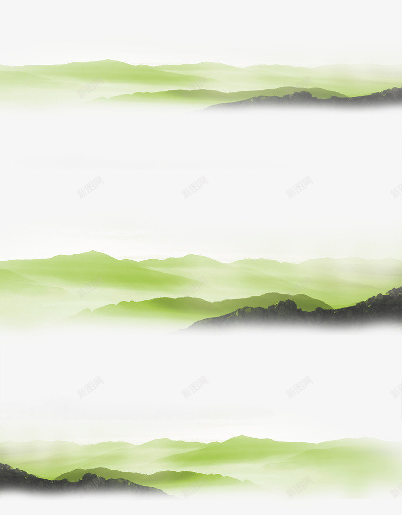 水墨山脉png免抠素材_新图网 https://ixintu.com 中国画 云雾缭绕 古风 山水 山水画 山水背景 山脉 山脉线条 水墨 渲染
