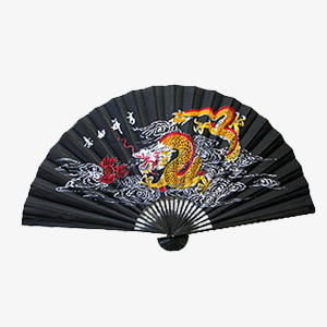 中国风黑色扇子png免抠素材_新图网 https://ixintu.com 中国风 扇子 黑色