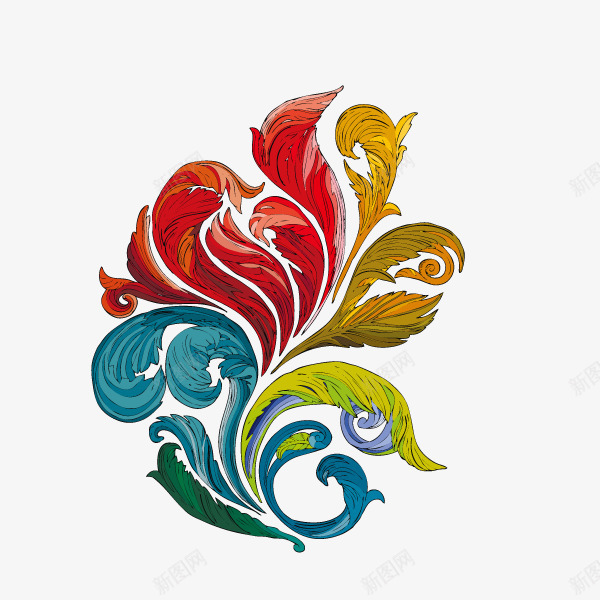 凤凰中国风吉祥绚丽png免抠素材_新图网 https://ixintu.com 中国风 凤凰 吉祥 绚丽