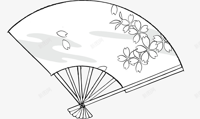 叶子广场舞蹈扇子矢量图ai免抠素材_新图网 https://ixintu.com 中国风扇子 古典扇子 古风扇子 叶子 广场舞扇子 广场舞蹈扇子 植物 水墨扇子 矢量图